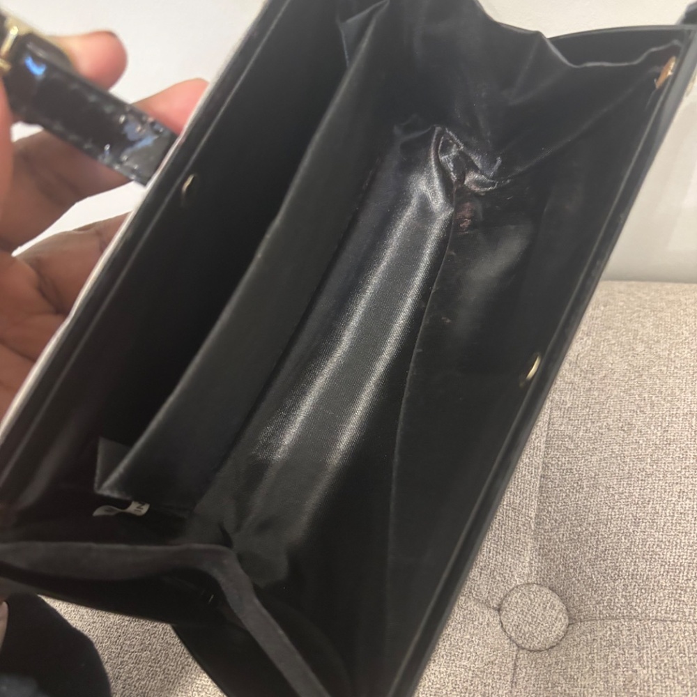 Novelty Magazine print clutch bag - Picture 3 of 3